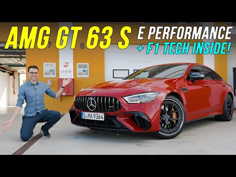 How 🏁 is the new hybrid AMG? Mercedes AMG GT 63 S E Performance REVIEW