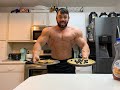 Pro Bodybuilder Full Day Of Eating 3 Weeks Out!
