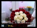 Букет Тайна - 25 красных и белых роз 
