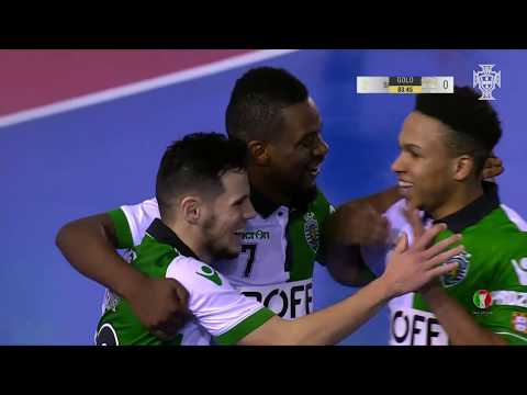 Taça da Liga Futsal: Sporting CP 7 - 1 FCU Pinhei...