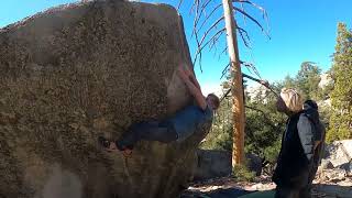 Video thumbnail de Brute Us, V10. Black Mountain