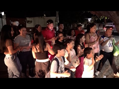 Nicaragüenses se toman las calles de Managua para venerar y enaltecer a la virgen María