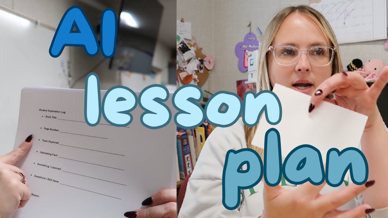 Lesson Planning with AI and Cleaning my Classroom