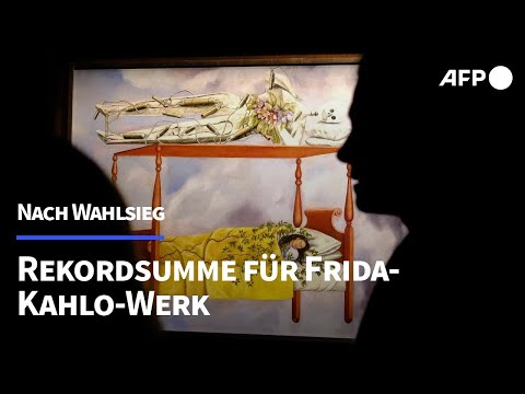 Rekordsumme für Frida-Kahlo-Gemälde bei Auktion in New York | AFP