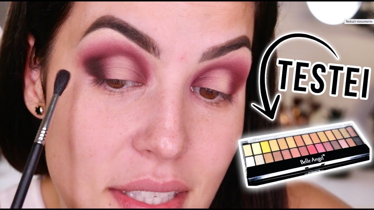 TESTEI PALETA BELLE ANGEL 28 CORES | NÃO PRESTA!