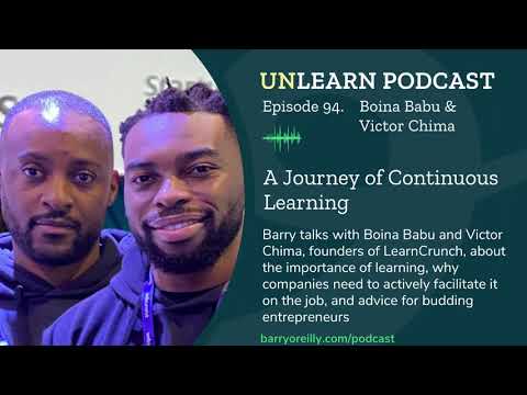 A Journey of Continuous Learning with Victor Chima and ... - YouTube