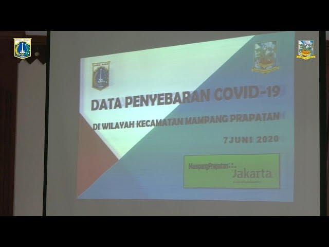 Pemkot Jaksel Menggelar Rakor Penanganan Virus Covid 19