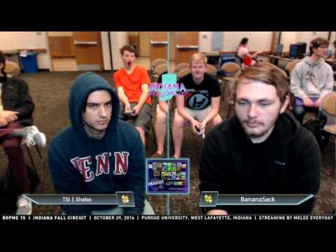 BOPME 15 - TSI | Shabo (Neutral Fox) vs. BananaSack (Green Fox) - SSBM - Singles RR Pools