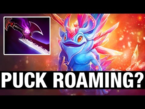 PUCK ROAMING??? - YapzOr Plays Puck WITH SILVER EDGE - Dota 2