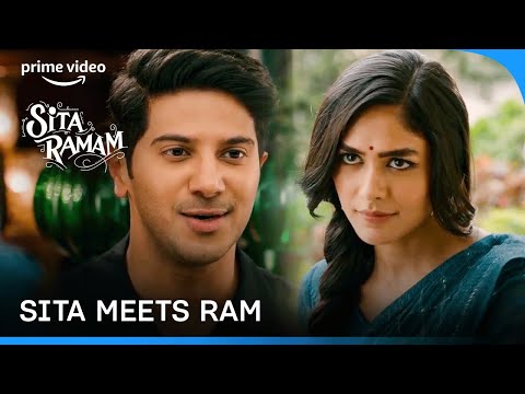 Sita Ramam : Sita's Surprise Visit To Meet Ram | Dulquer Salmaan, Mrunal Thakur | Prime Video