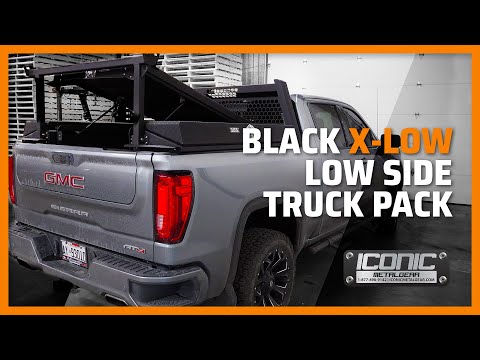 Black Iconic X-LOW Low Side Truck Pack - PRODUCT TOUR!