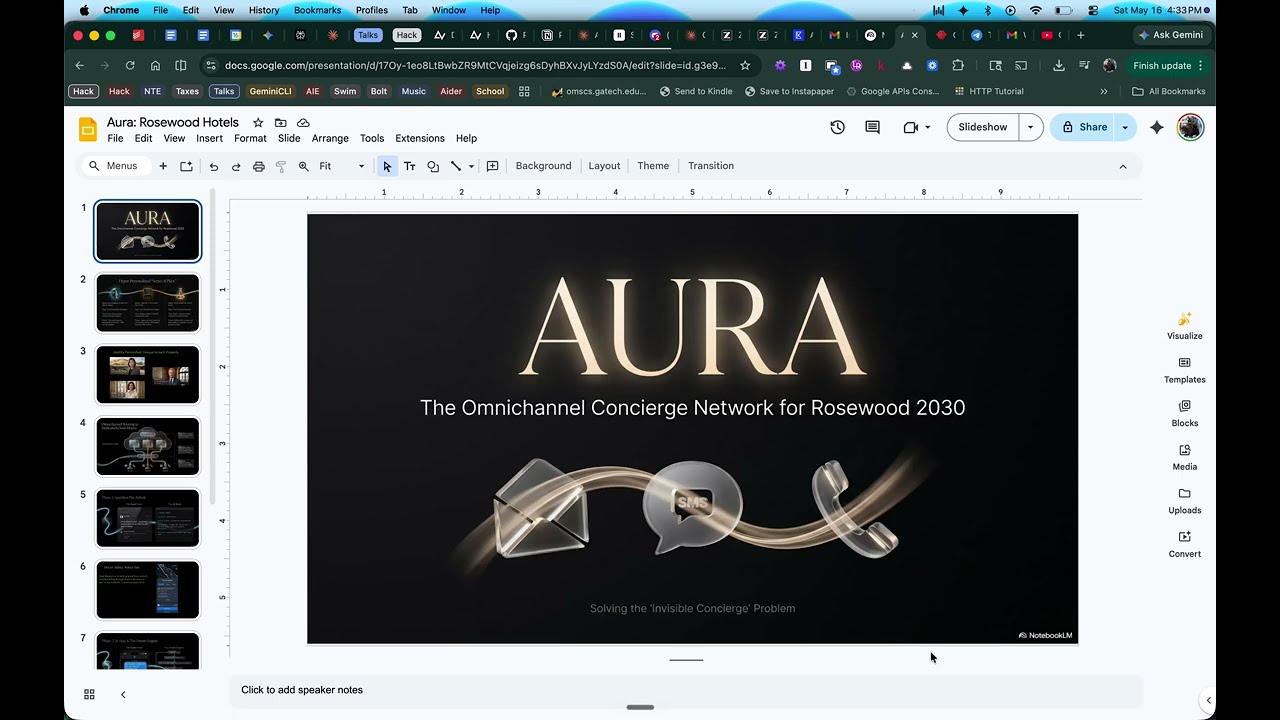 Aura: Personal Concierge project preview