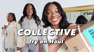 COLLECTIVE TRY ON HAUL | PULL AND BEAR, ASOS & WEEKDAY | WINTER ESSENTIALS & COSY LOUNGEWEAR