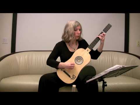 Elizabeth Brown plays "Españoletas" by Gaspar Sanz