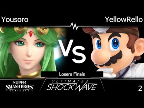 USWo 2 - Yousoro (Palutena) vs YellowRello (Dr. Mario, Yoshi) Losers Finals - SSBU