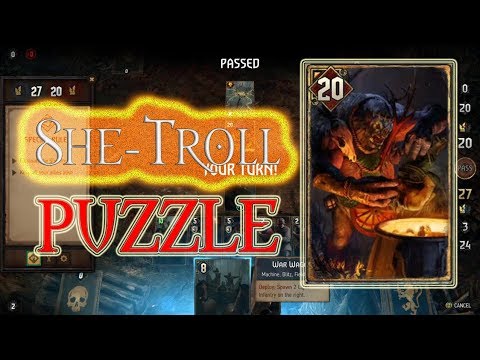 Thronebreaker The Witcher Tales A She Troll's Fury (She Troll) Puzzle