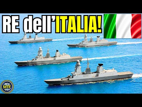 Le 10 Navi Militari Più Potenti della Marina Militare Italiana!