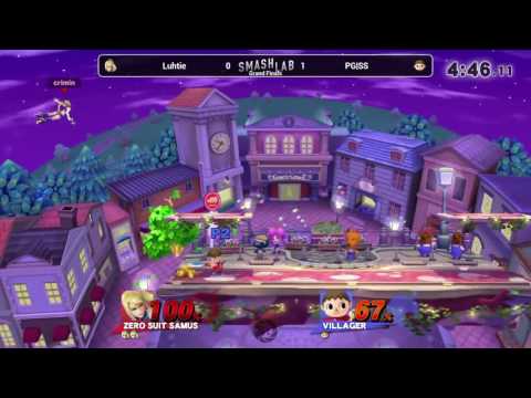 TSL65 Grand Finals - Luhtie (Zero Suit Samus) vs PG|SS (Villager)