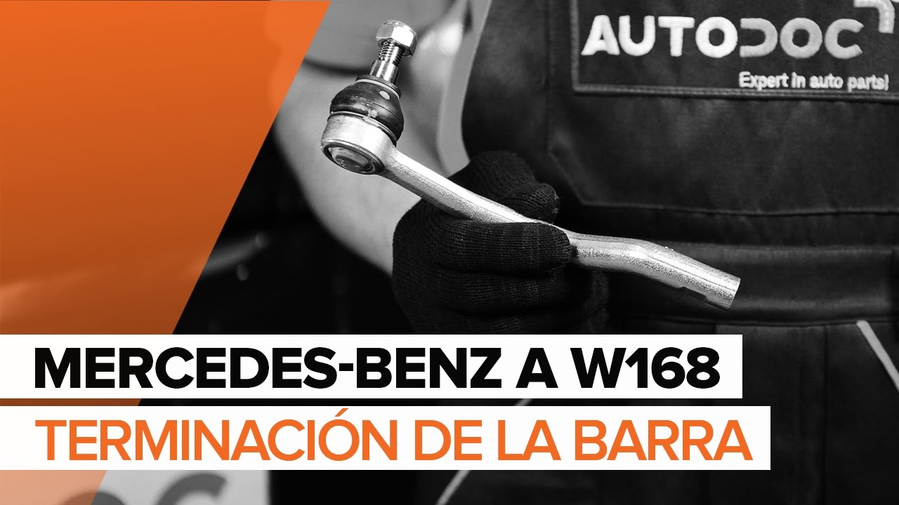 Cómo cambiar: rótula de dirección - Mercedes W168 | Guía de sustitución