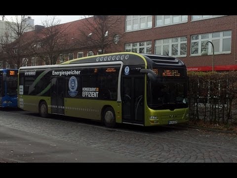 MAN Lions City Hybrid Mitfahrt