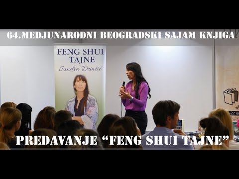 Predavanje ,Feng Shui tajne' - 64. međunarodni beogradski sajam knjiga