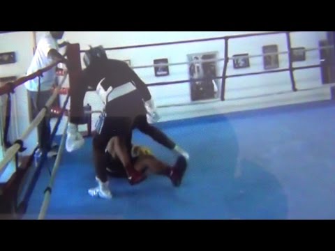 (RARE FOOTAGE) BRONER VS PORTER SPARRING SESSION
