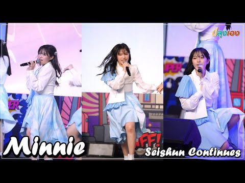 20221030 Seishun Continues Minnie Focus LAST IDOL ♬ Thailand Comic Con 2022 @Siam Paragon 4k Fancam