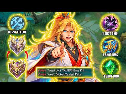 GLOBAL XAVIER UNLIMITED DAMAGE BUILD! 😱 (200% DAMAGE HACK!)