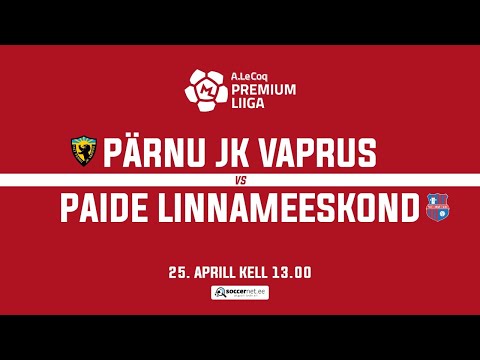 PÄRNU JK VAPRUS - PAIDE LINNAMEESKOND PREMIUM LIIGA 9. voor