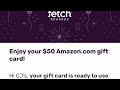 How To Earn $50 Amazon Gift Card With Fetch Rewards!
