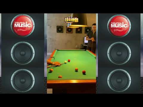 Rai Saia Rodada e Fernandes jogam sinuca nos intervalos das gravações do DVD Bonde do Brasil