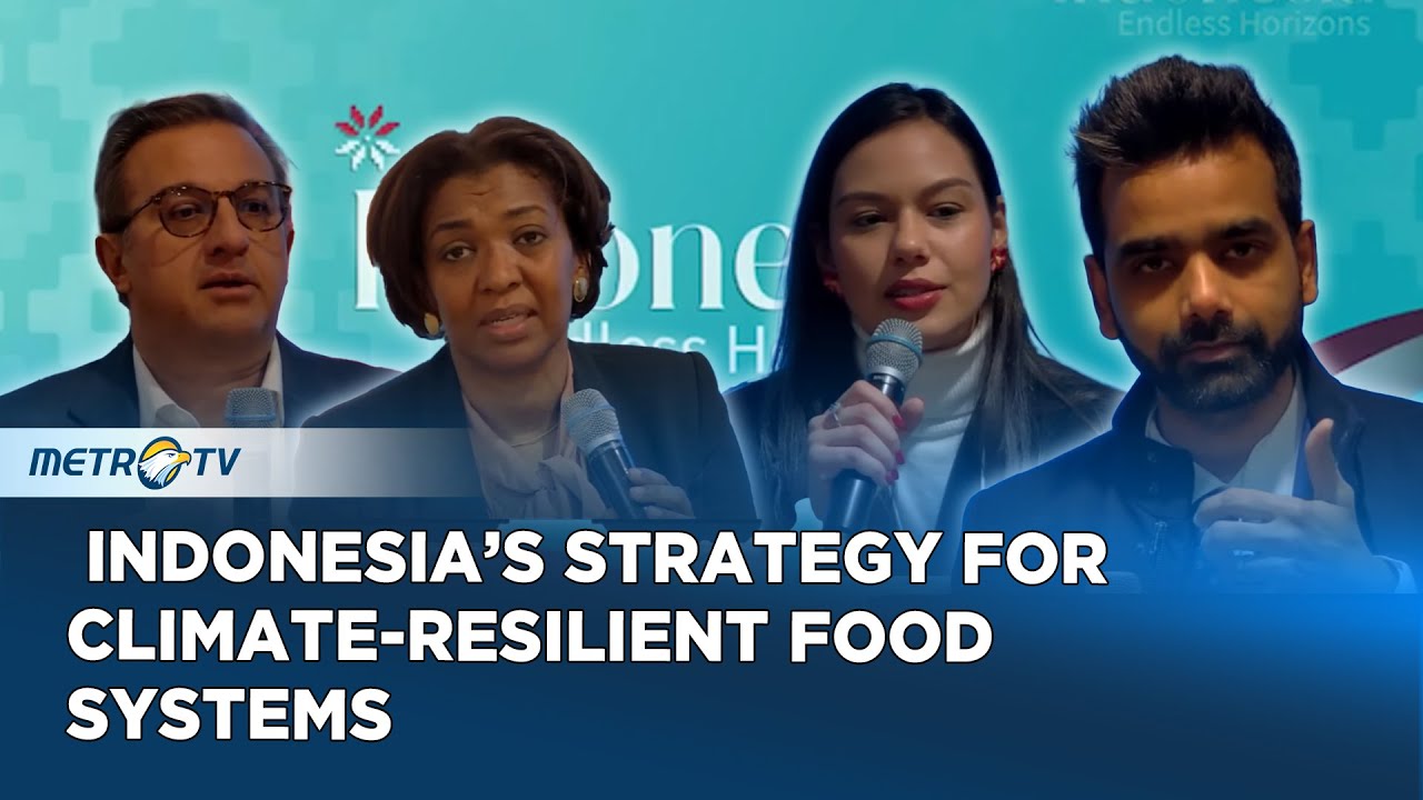 WEF 2026: Food Security: Indonesia’s Strategy for Climate Resilient Food Systems