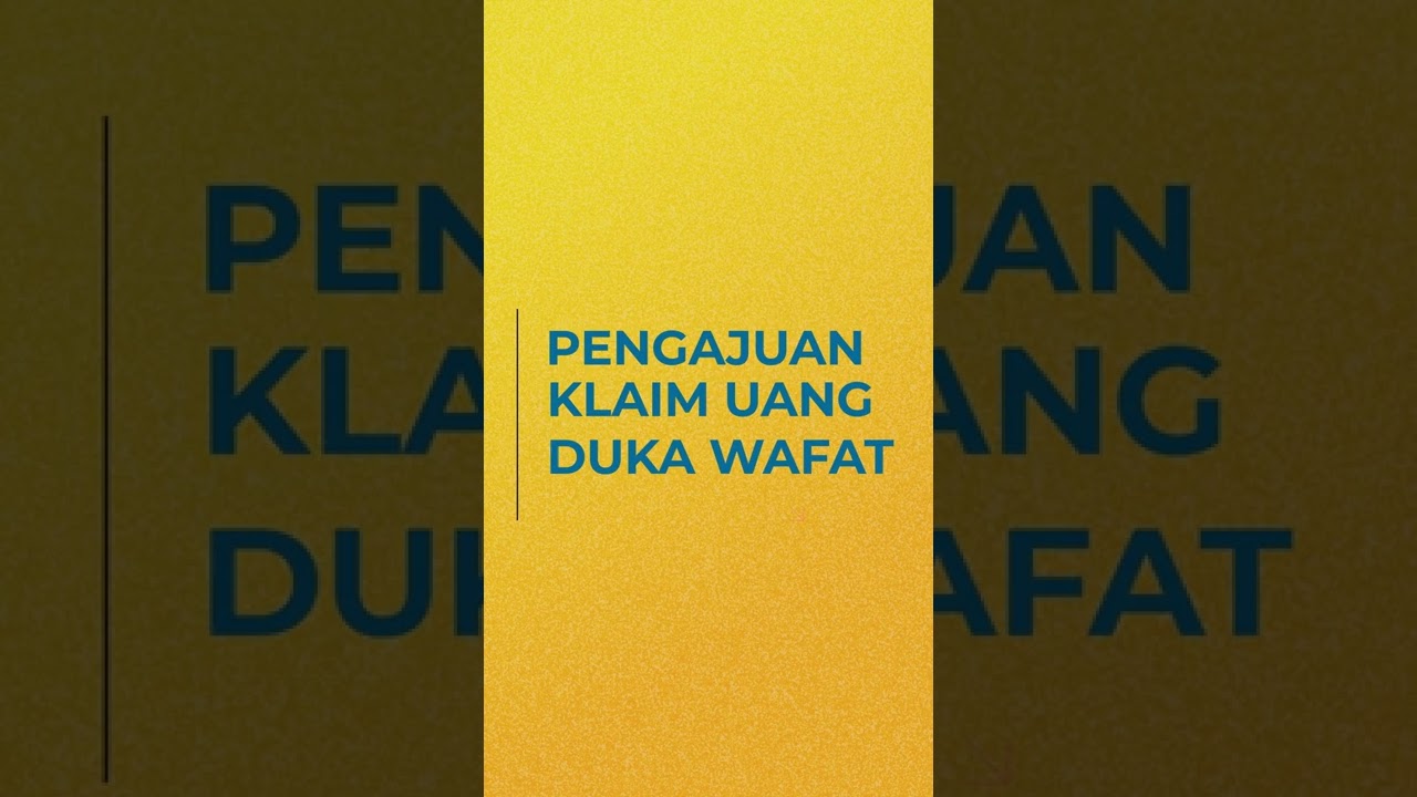 Bingung persyaratan Klaim Uang Duka Wafat apa aja?? Simak Ini!!