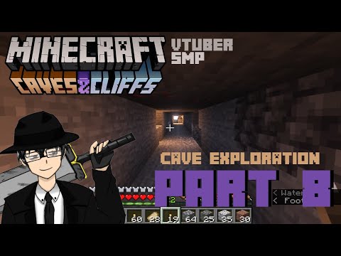 Areku - 【VTuber Plays: Minecraft Caves & cliffs Vtuber SMP 】Cave Exploration!