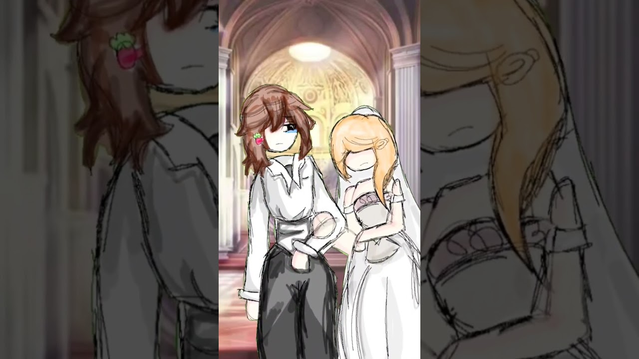 sprout x Cosmo (my first animation nahhh don't hate) #dandysworld #animation #dw #fruitcake