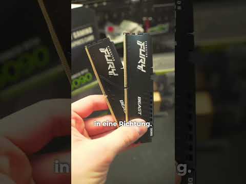 Das musst du beim Einbau deines RAM beachten! #gamingpc #hardware