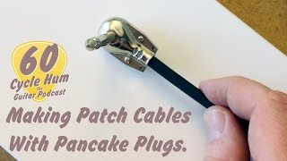 Making cables with GLS Pancake Plugs