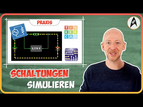Schaltungen simulieren mit TinkerCAD, iCircuit & MultiSim | Lerne Elektronik
