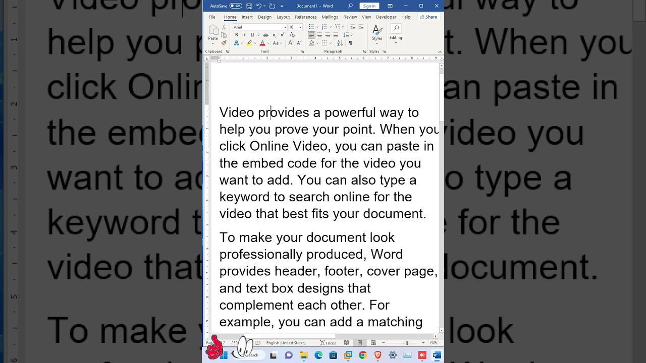 Print Preview Shortcut key in MS Word | Technical with Urvashi .