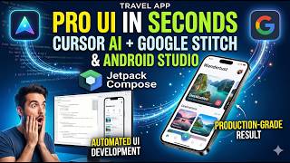 How to Use Cursor AI & Google Stitch to Build a Jetpack Compose UI | Android Studio Tutorial
