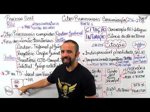 960x540 Aula 01   Comunicação dos atos processuais   Exército PhD