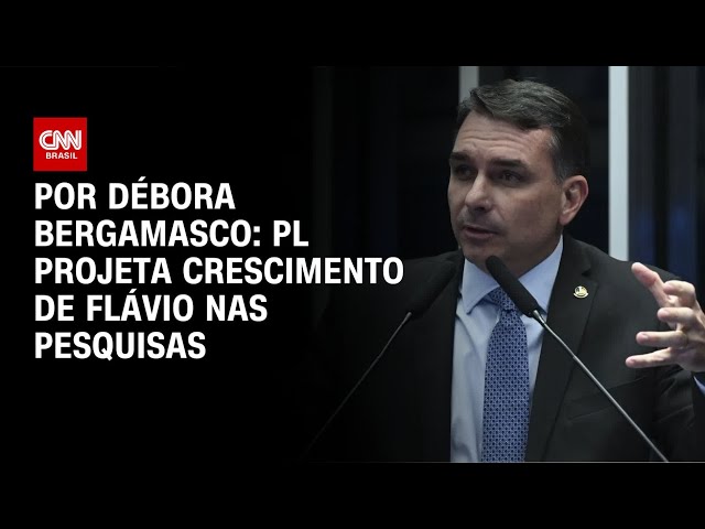 PL projeta crescimento de Flávio Bolsonaro nas pesquisas eleitorais | AGORA CNN