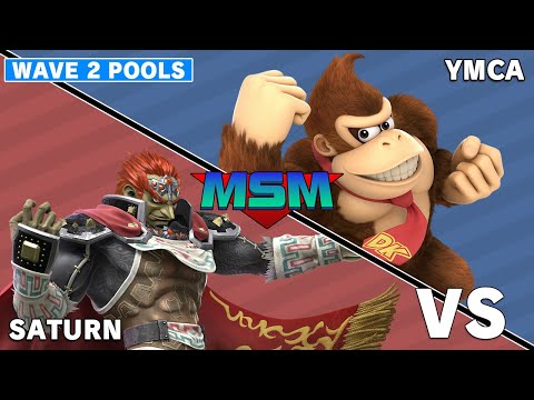 Offline MSM 242 - Saturn (Ganondorf/DiddyKong) VS YMCA (DonkeyKong) Wave 2 Pools