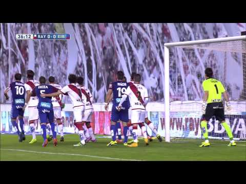 Gol de Arruabarrena (0-1) en el Rayo Vallecano - SD Eibar - HD