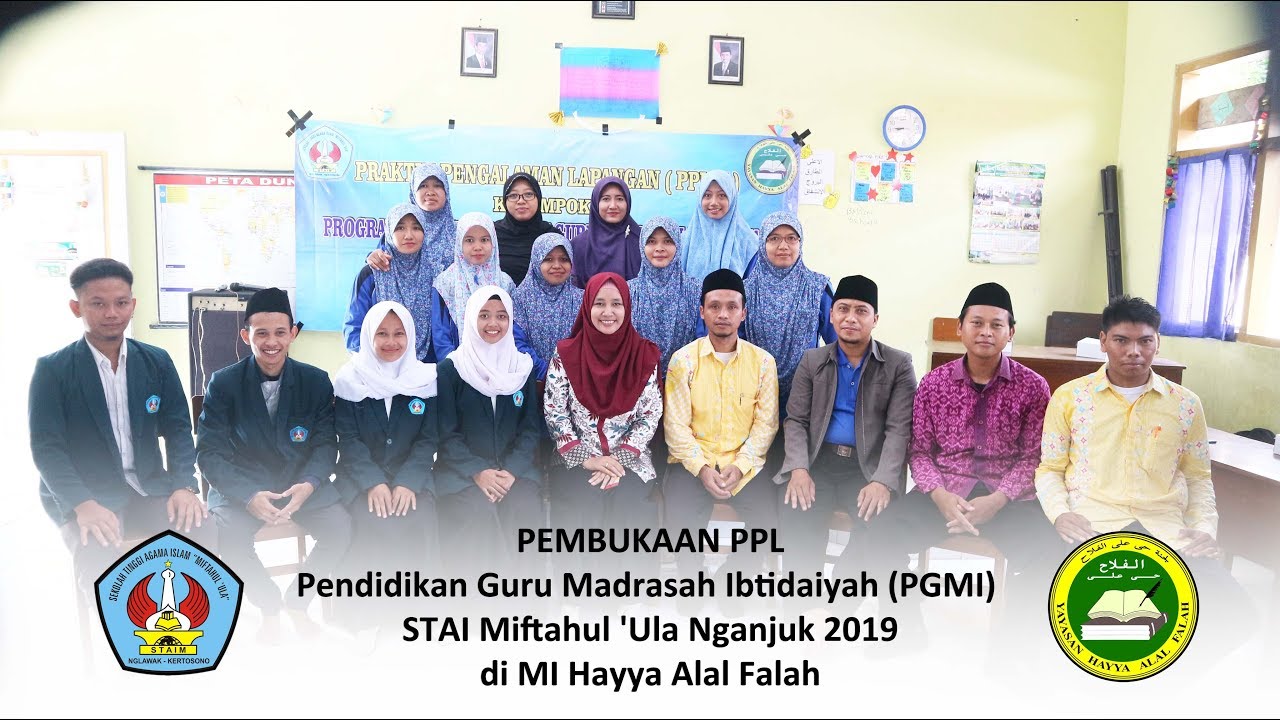 Pembukaan PPL II PGMI Kelompok 3 STAI Miftahul 'Ula Nganjuk 2019