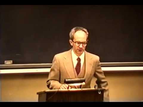 Nathan Tarcov: John Locke's philosophy, Kenyon College, 1990
