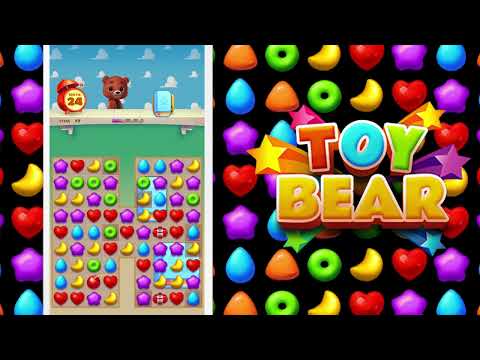Toy Bear Sweet POP: Match 3 Video