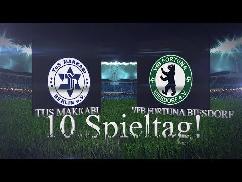 [10.Spieltag / Berlin Liga]  TuS Makkabi Berlin - VfB Fortuna Biesdorf