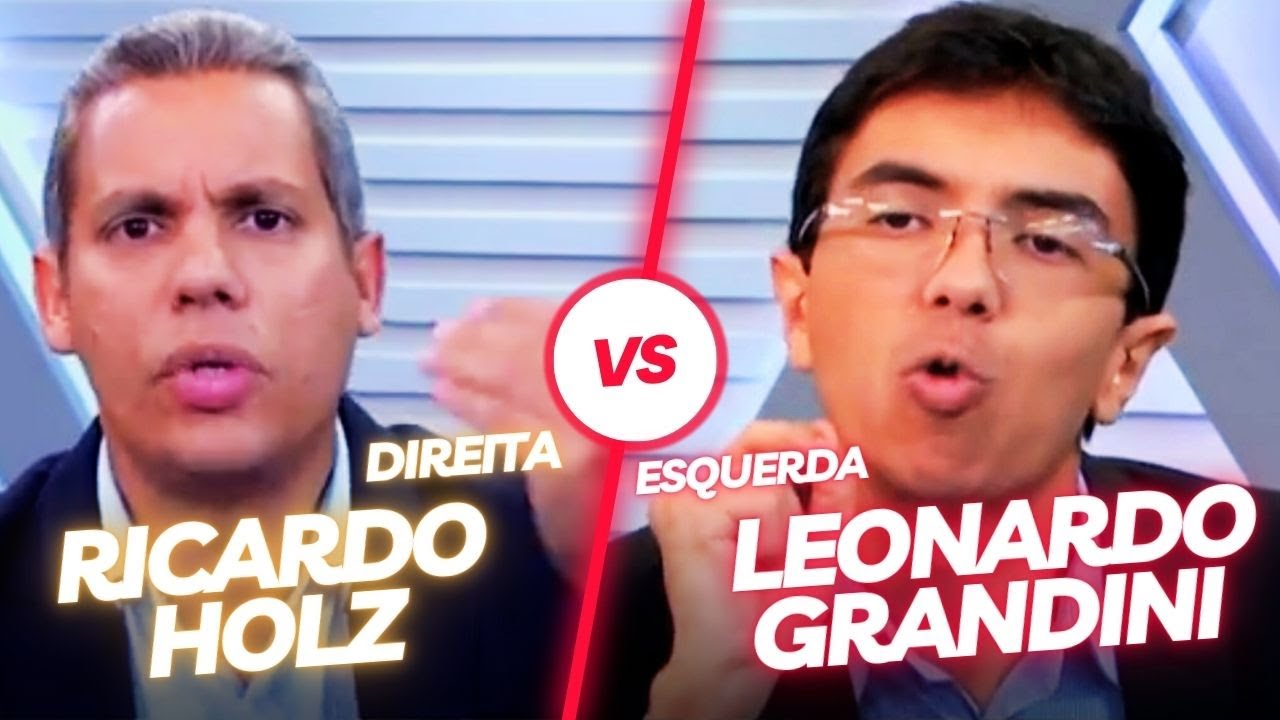 🔥DEBATE AO VIVO : DIREITA vs ESQUERDA - RICARDO HOLZ e LEONARDO GRANDINI