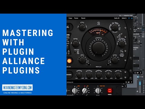 Mastering with Plugin Alliance Plugins